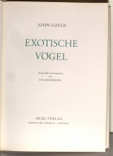 John Gould Exotische Vogel